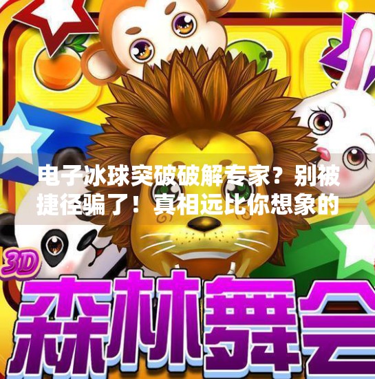 电子冰球突破破解专家？别被捷径骗了！真相远比你想象的更危险,电子冰球突破破解专家