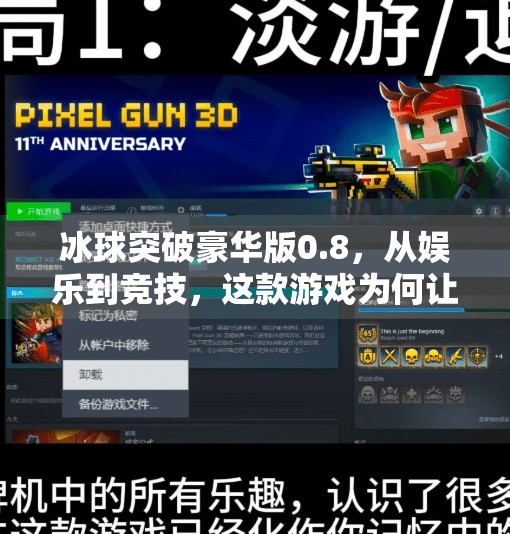 冰球突破豪华版0.8，从娱乐到竞技，这款游戏为何让玩家欲罢不能？冰球突破豪华版0.8